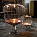 Glass LED Table Lamp - Designer Czech Desk Light for Bedroom, Study, Living Room - Ljojo