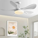 Ljojo 48-Inch Ceiling Fan with Remote Control and LED Light, Strong Winds, Mute Operation
