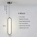 LED Pendant Chandelier Modern Minimalist for Bedroom Living Room Gold Black by Ljojo