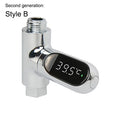 Ljojo LED Water Thermometer for Bathing and Shower Temperature Monitoring