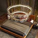 Ljojo Lotus Leaf LED Chandeliers: Modern Lighting Fixtures for Living Room, Bedroom, Dining Table.