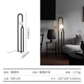 Nordic Log Style Minimalist Floor Lamp for Living Room by Ljojo