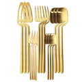Ljojo 15-Piece Stainless Steel Cutlery Set for Dining Table Essentials