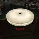 Ljojo Modern Marble LED Ceiling Lights Art Chandelier for Dining Living Room Home Decor