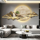Led Art Mural Cute Luxury Xenomorph Wall Clock by Ljojo - Creative Home Decor Timepiece