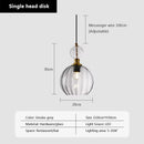 Modern Glass Wall Lamp Luxury Pendant Light by Ljojo for Hotel Living Room Bedroom Dining Room