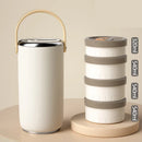 Ljojo Stainless Steel Thermal Bentos Lunch Box - Vacuum Insulated for Outdoor & Office