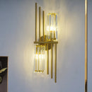 Ljojo Luxury Gold Wall Lamp for Modern Living Room & Bedroom LED Lighting