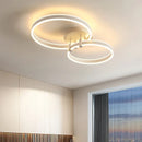 Modern LED Ceiling Light Chandelier for Living Room Bedroom by Ljojo White Simple Home Decor Lighting