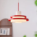 Ljojo Vintage Industrial Glass Pendant Light - Modern Chandelier for Restaurant Bar Living Room
