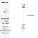 French Living Room Chandelier Cream Magic Bean Lamp by Ljojo | Ancient Bag House Nordic Creative Mickey Bow