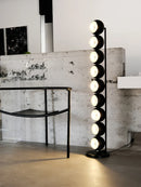 Ljojo Metal Ball Floor Lamp Black Standard Modern Minimalist Living Room Light