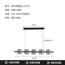 Ljojo Restaurant Pendant Light Modern Minimalist Bar Counter Glass Strip Light Nordic Designer