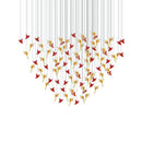 Ljojo Luxury LED Chandelier: Staircase & Lobby Lighting Fixture