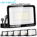 Ljojo™ LED Flood Light 50W-200W 110V 240V Outdoor Lighting 4000K Floodlight for Street Garden