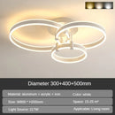 Modern LED Ceiling Light Chandelier for Living Room Bedroom by Ljojo White Simple Home Decor Lighting