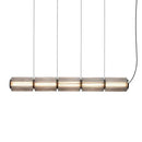 Nordic Glass Pillar Chandelier Pendant Light - Roman Designer - Ljojo