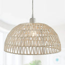 Japanese-Style Hemp Rope Woven Pendant Light | B&B Restaurant Tea Room Inn Bar Rattan Lighting by Ljojo
