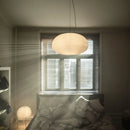 Ljojo Milky Glass Cocoon Pendant Light - Elegant Lighting Fixture for Various Spaces