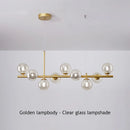 Modern Glass Ball Dining Room Chandelier Pendant Lamp by Ljojo - Stylish Home Decor Lighting