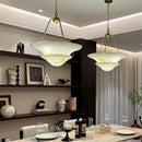 Imitation Marble Pendant Lamp Modern Light Luxury Bedroom French Designer Restaurant Ljojo