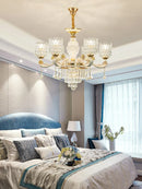 European Luxury Crystal Chandeliers LED Lights For Hotel Villa Lobby Living Room ELJOJO Elegance