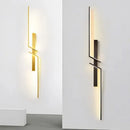 Ljojo Modern LED Strip Wall Lamp Minimalist Creative Bedroom Decorative Wall Light