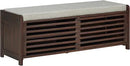 Ljojo™ Entry Shoe Bench with Cushioned Seat, 2 Drawers & Slatted Shelf