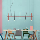 Modern Minimalist LED Chandelier Hanging Light Fixture for Living Dining Room by Ljojo