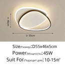 Ljojo Minimalist LED Ceiling Light for Bedroom, Dining, Living Room.