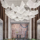 Ljojo Modern Art Chandelier: Irregular Creative LED Pendant Lights for Hotel, Nordic Style