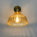 Ljojo Modern Amber Green Glass Pendant Lights for Kitchen Dining Room Decor
