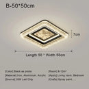 Ljojo LED Ceiling Lights with Remote Control - Dimmable Modern Home Decor Lighting
