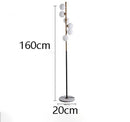 Ljojo LED Floor Lamp for Bedroom and Living Room Decor