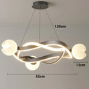 Ljojo LED Pendant Chandeliers for Modern Living and Dining Room Lighting