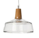 Modern Pendant Light Led Glass Lampshade Wooden Hanging Suspension American Retro Bar Table Gray Nordic Dining Loft Decor Lamp by Ljojo