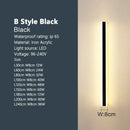 IP65 Modern Outdoor LED Wall Lamp for Porch Garden Staircase, Ljojo Linear Strip Lighting