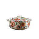 Ljojo Love Flower Binaural Bowl Soup Pot - Large Ceramic Personality Nest