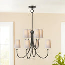 American Led Chandelier Hanging Light Luxury Decor Pendant Lighting for Living Dining Kitchen by Ljojo