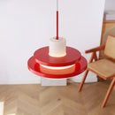 Ljojo Vintage Industrial Glass Pendant Light - Modern Chandelier for Restaurant Bar Living Room