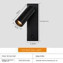 Ljojo LED Wall Lamp Sconce with Switch Black Bronze Creative USB for Bedroom