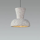 Japanese Resin LED Pendant Light Wabi-sabi Cylindrical Chandelier for Home Decoration by Ljojo