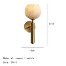 Ljojo Marble LED Wall Lamp | Brass Nordic Luxury Lighting