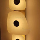 Ljojo Marble Wall Sconce Lights for Bedroom Living Room, Modern Background Lighting