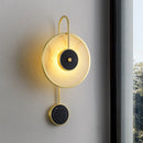 Ljojo Marble LED Wall Lamp: Modern Luxury Indoor Lighting for Living Room & Bedroom