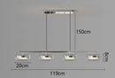 Ljojo LED Pendant Light Chandeliers for Living and Dining Room Lighting