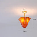 French Retro Glass Pendant Light | Modern Creative Chandelier for Dining Room Bedroom Living Room by Ljojo