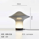 Italian Modern Minimalist Gyro Shaped Desk Lamp Glass Pendant Light for Living Room Bedroom Island