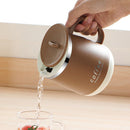 Ljojo 480ml Stainless Steel Insulated Coffee Mug Large Capacity Drinking Cup