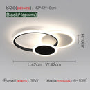 Ljojo Luxury Ceiling Lamp: Nordic Modern Minimalist Bedroom Light